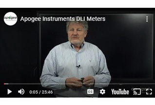 bob体育竞技Apogee Instruments DLI仪表视频。