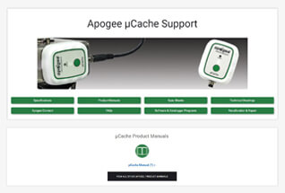 µcache的产品支持信息。