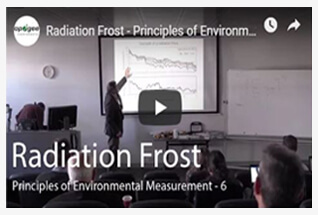 Watch videos to learn more about our leaf and bud temperature sensors and radiation frost.