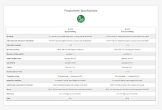 了解有关pyrgeometer规范的更多信息。