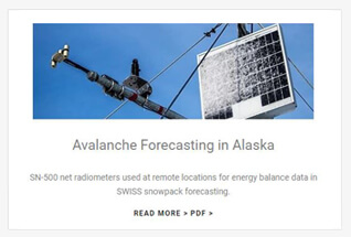 Apogee Instruments net radiometer case studies.