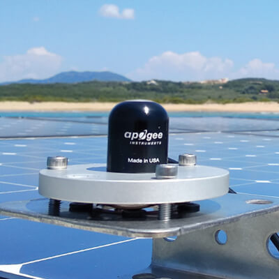 bob体育竞技远地点仪器平方- 420 USB硅光电池pyranometer solar panel application.