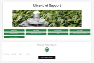 UV传感器的产品支持信息。